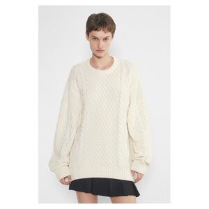 SUNDAY BEST • Peggy Sweater in Whisper White